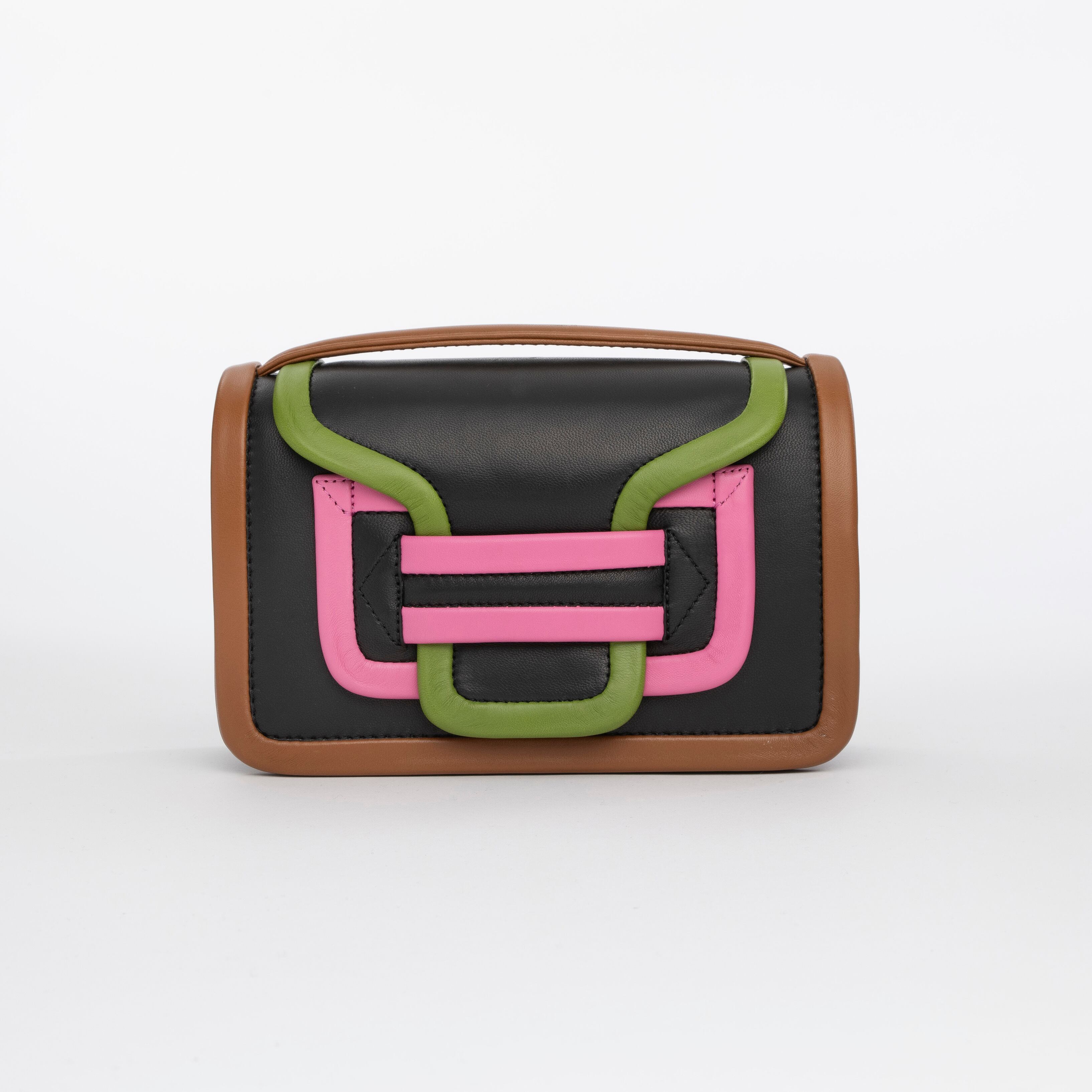 PIERRE HARDY ALPHA BAG MULTI BLACK