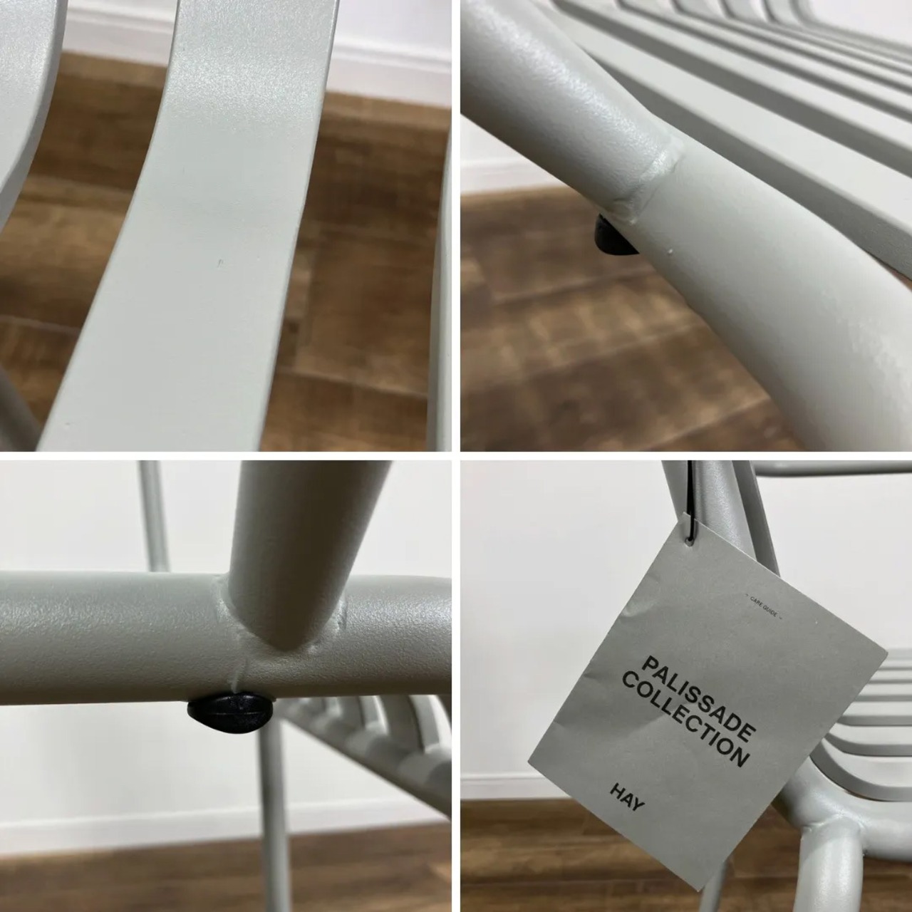HAY PALISSADE ARM CHAIR GRAY アームチェア グレー【未使用品・開封済み】【中古】【200サイズ】