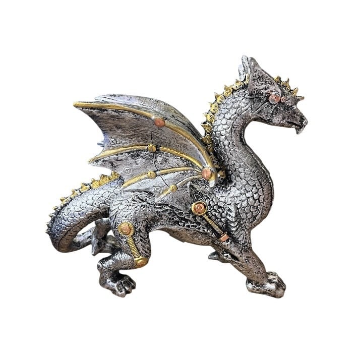 メカニカルドラゴン メカニック 鎧 オブジェ 装飾品 インテリア雑貨