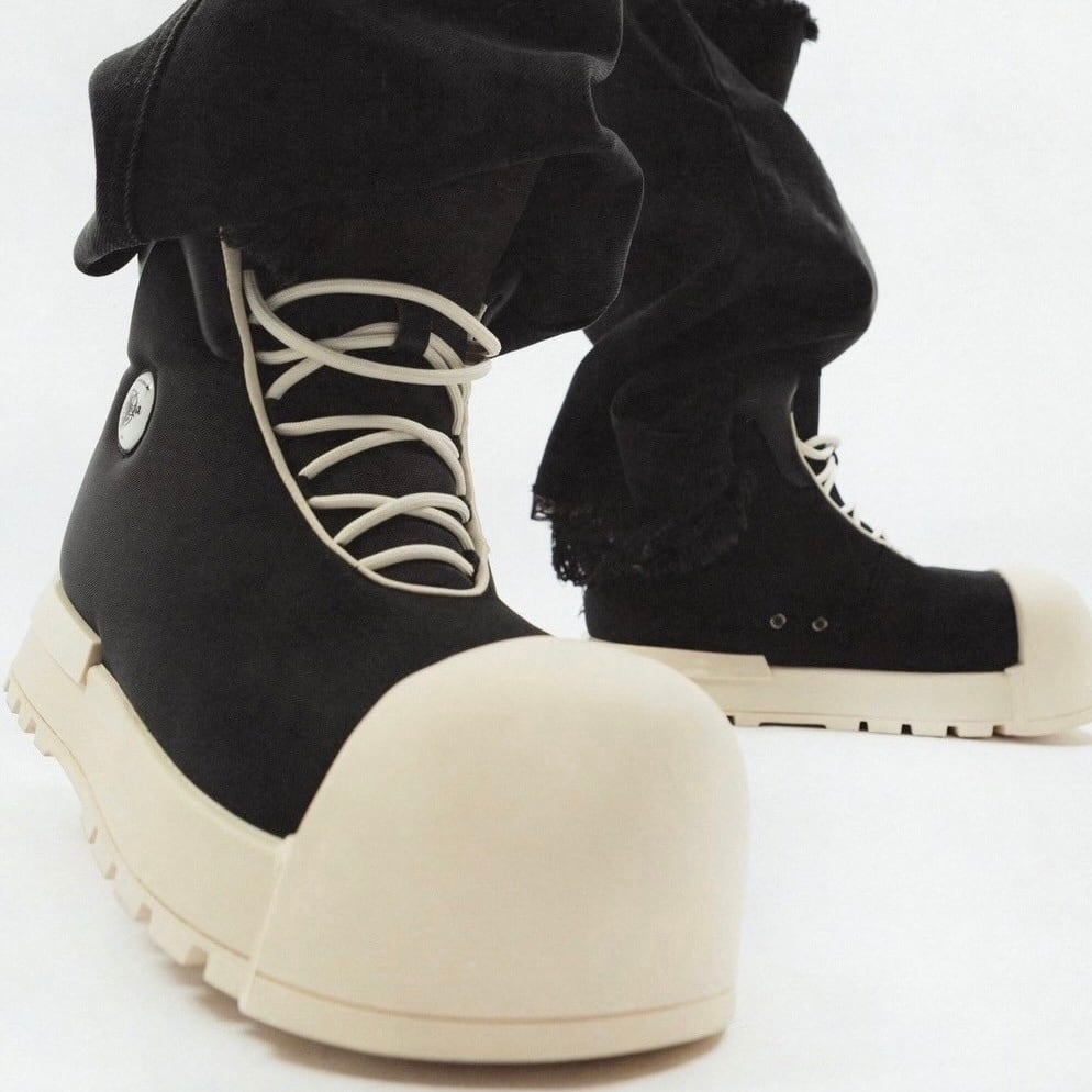 【ROCKSTA ✖︎ FVVO 】Thick Soled High Top Boots  FREE WORLD ORDER ブーツ ユニセックス