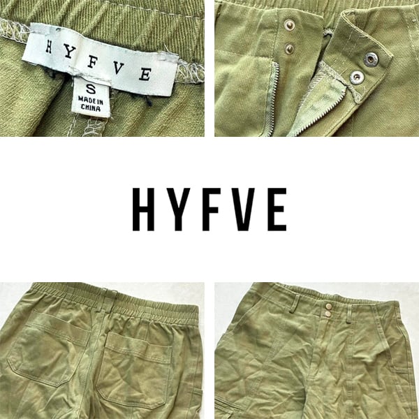 1点物◇HYFVEカーゴパンツSワイドチノパン古着メンズレディースOK