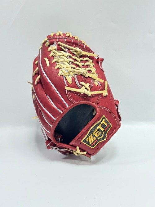 ZETT硬式　michii supreme order 右投げ用　236型　源田モデル　ボルドーブラウン×パステルブラウン　9 画像