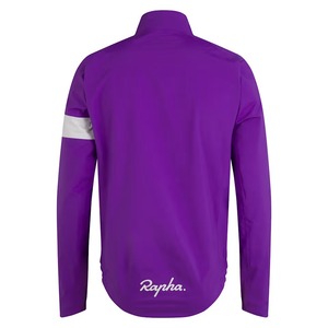 RAPHA MEN'S CORE RAIN JACKET ULTRAVIOLET/WHITE