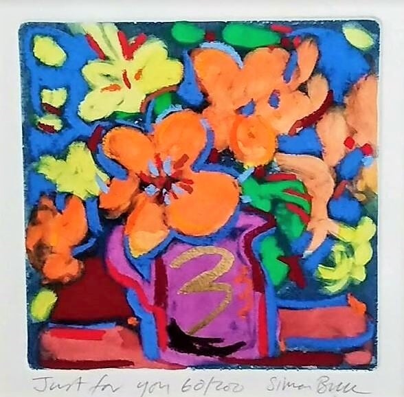 SIMONETTI（シモネッチ）、波、希少な額装用大判画集画 SIMONETTI（シモネッチ）、波、希少な額装用大判画集画