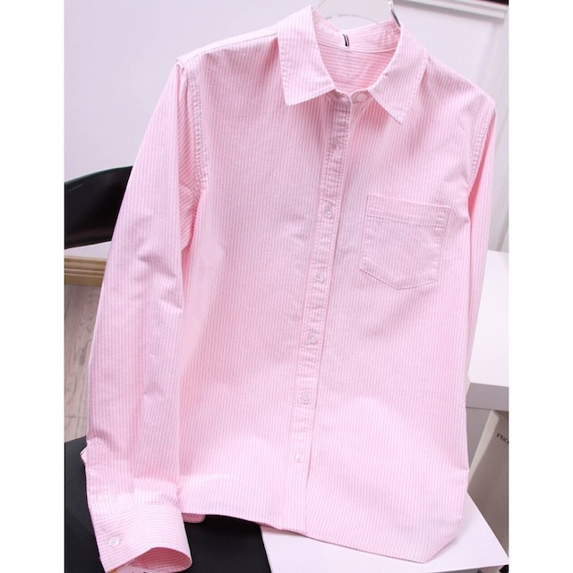 カラーストライプシャツ　JC0279