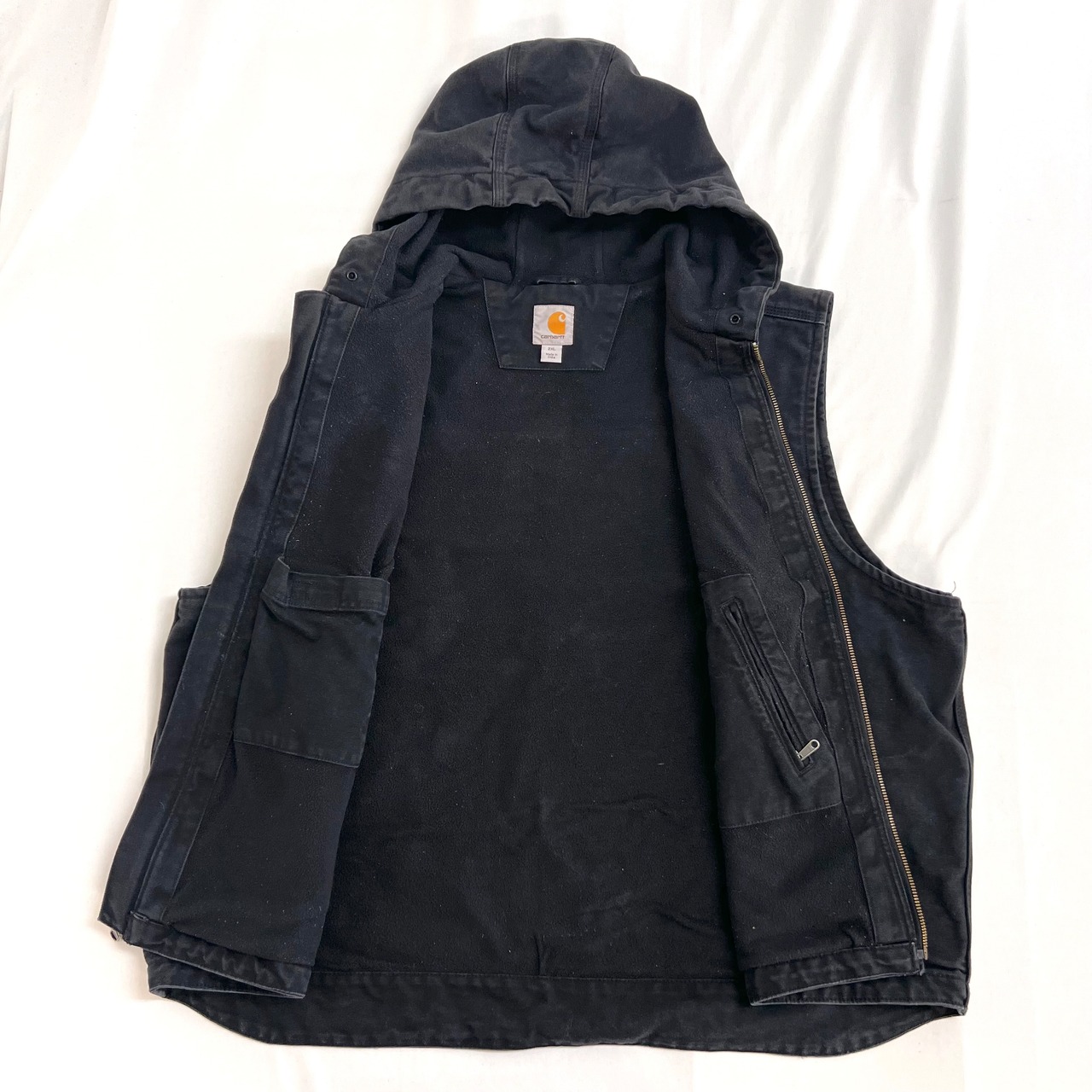 2XL ] Carhartt Duck Knoxville Vest BLACK カーハート ダック 