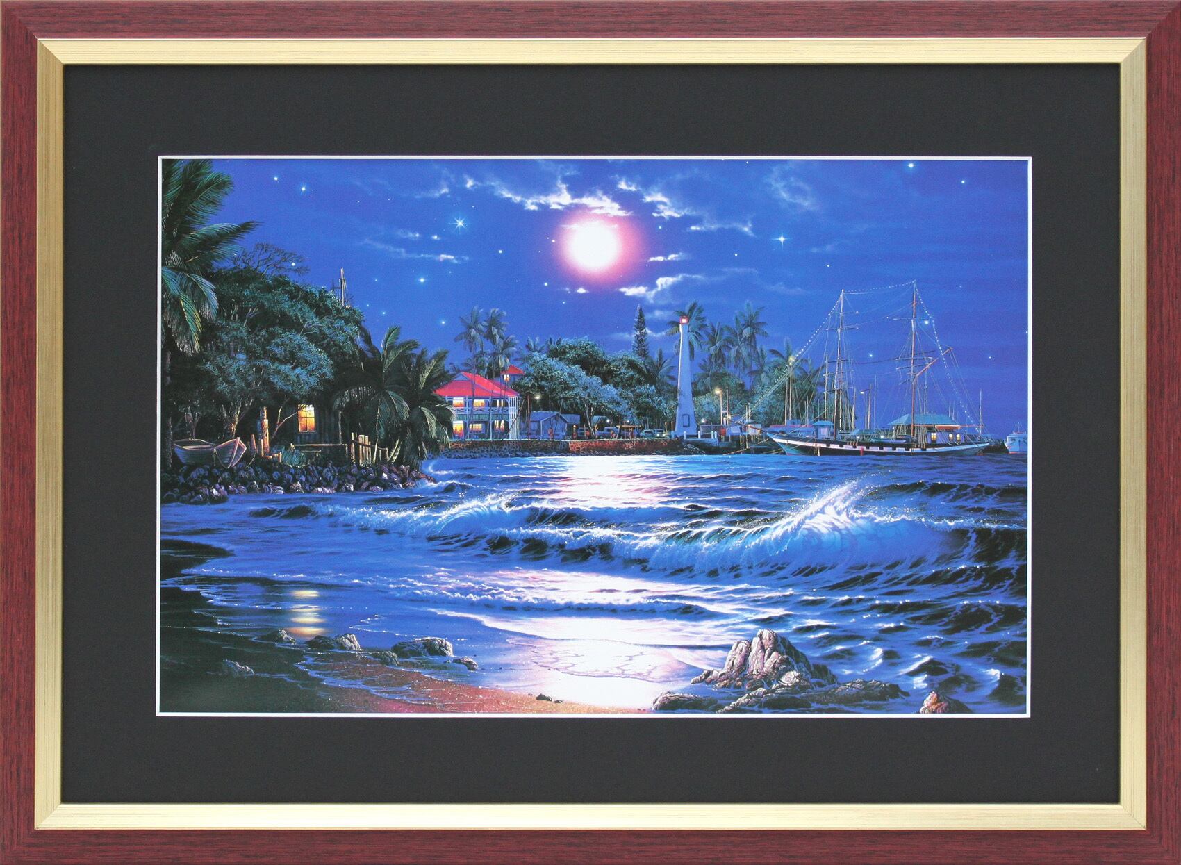 ラッセン ポスター「ラハイナ スターライト」アート 絵画 インテリア