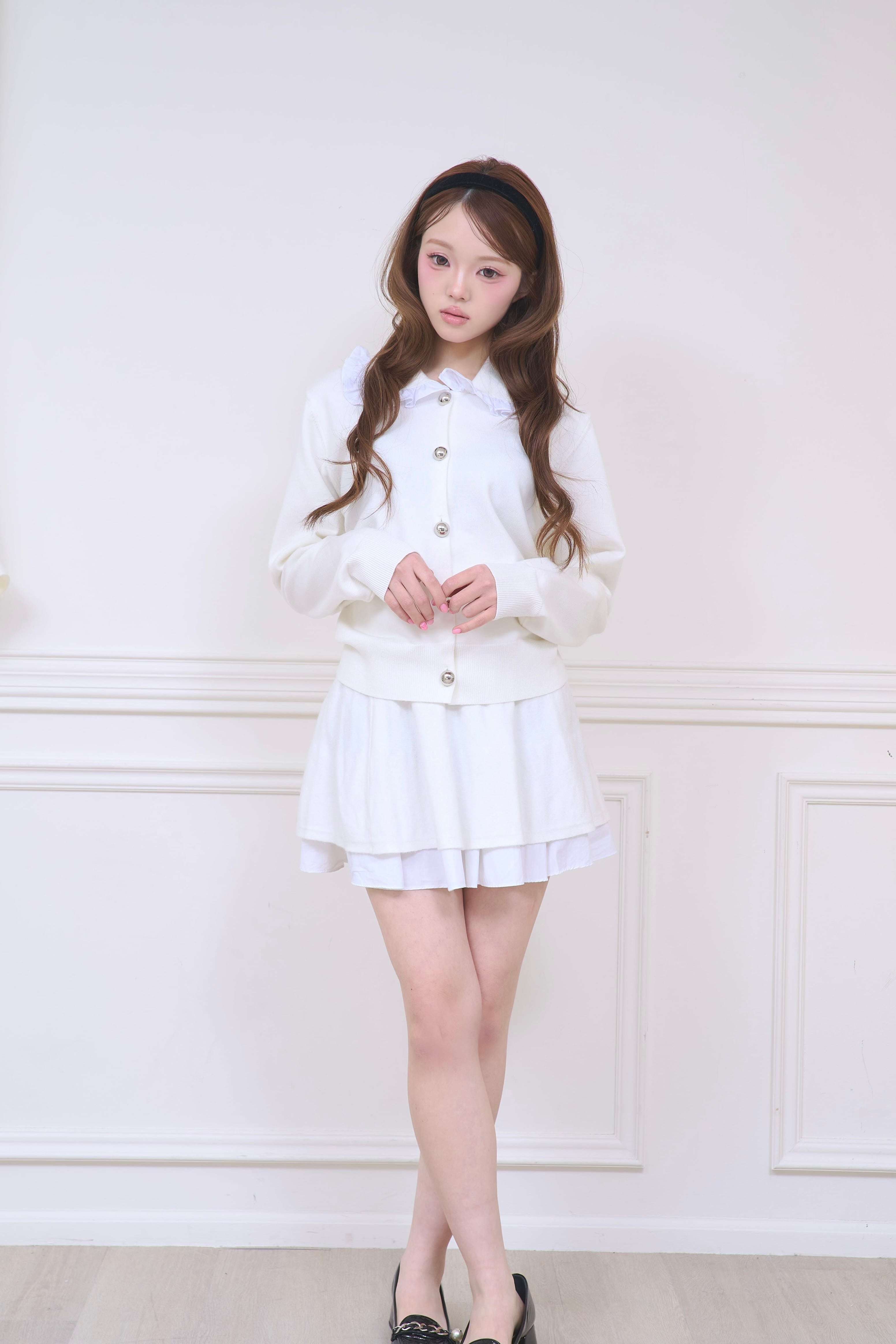 ハンドメイドスタイ　うさみみセットアップ　はる様 set up〈white〉 | PRIMAVELY