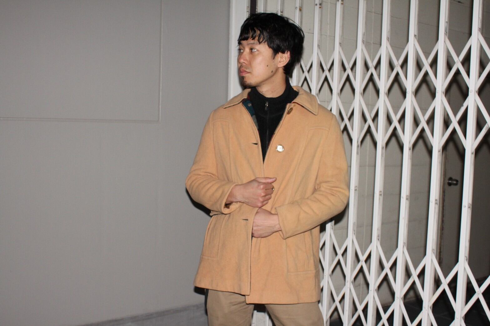 70s Mackintosh Wool Half Coat USA製 | VOLAR