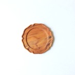 【食器・雑貨】teak plate 輪花S