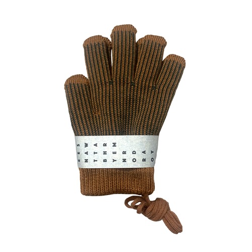 NOROLL / TEAK GLOVE -BROWN/GREEN-