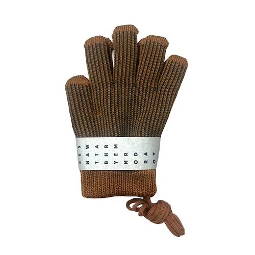 NOROLL / TEAK GLOVE -BROWN/GREEN-