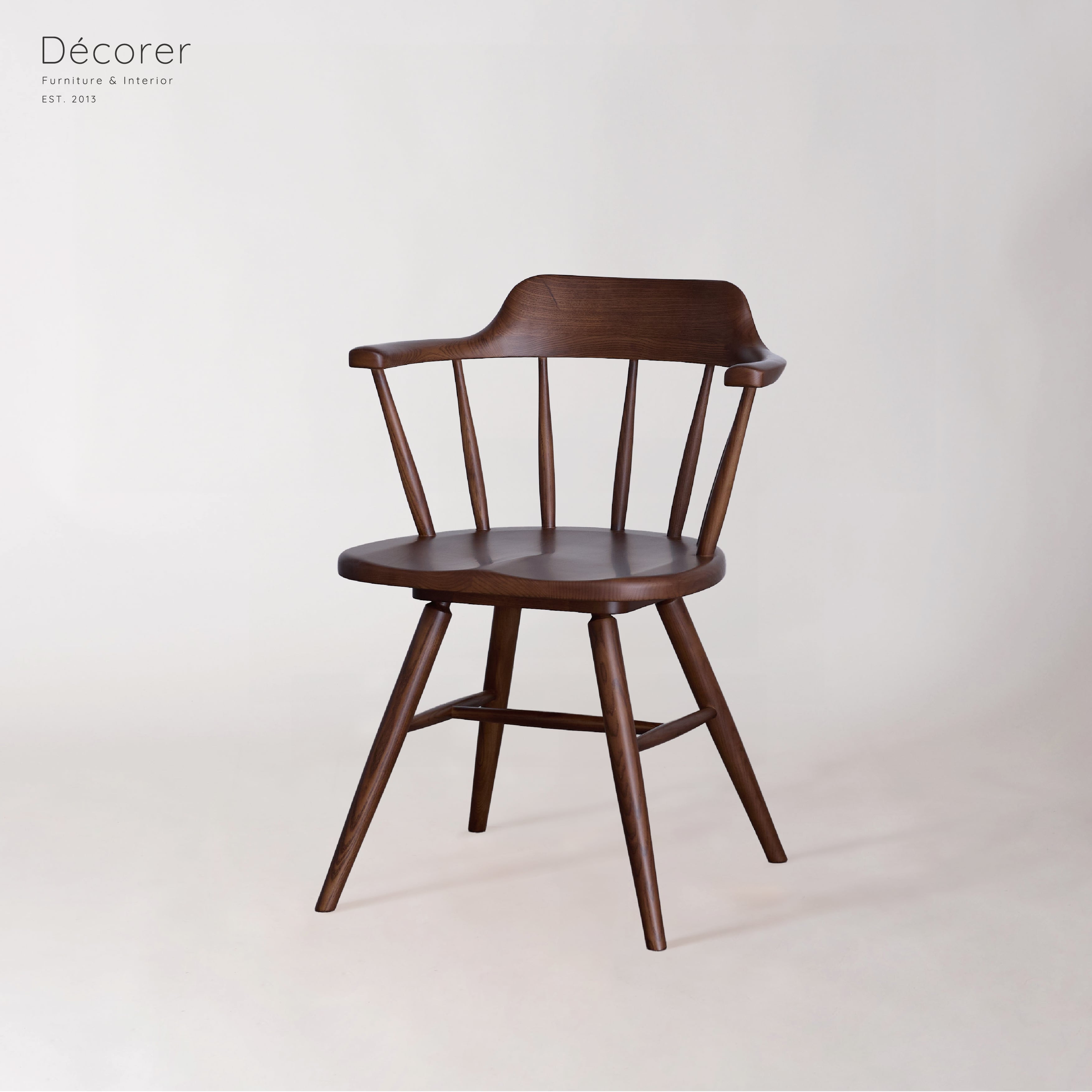 Ash windsor chair / アッシュウィンザーチェア【1脚入 : 固定 Ash windsor chair / アッシュウィンザーチェア【1脚入 : 固定