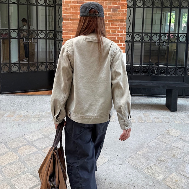 ミリタリーテイストワークジャケット R00984