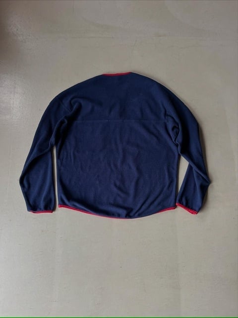 トップス patagonia Lotus sailing XL ネイビー×レッドXL：00s patagonia LOTUS DESIGNS パタゴニア ロータス