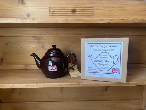 BROWN BETTY TEA POT アダレー社製ブラウンベティーのティーポット２Cup