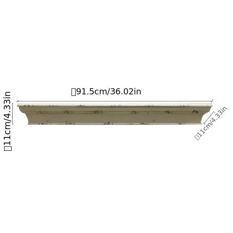 ウォールシェルフ 飾り棚 壁掛けラック フレンチレトロ ヴィンテージ