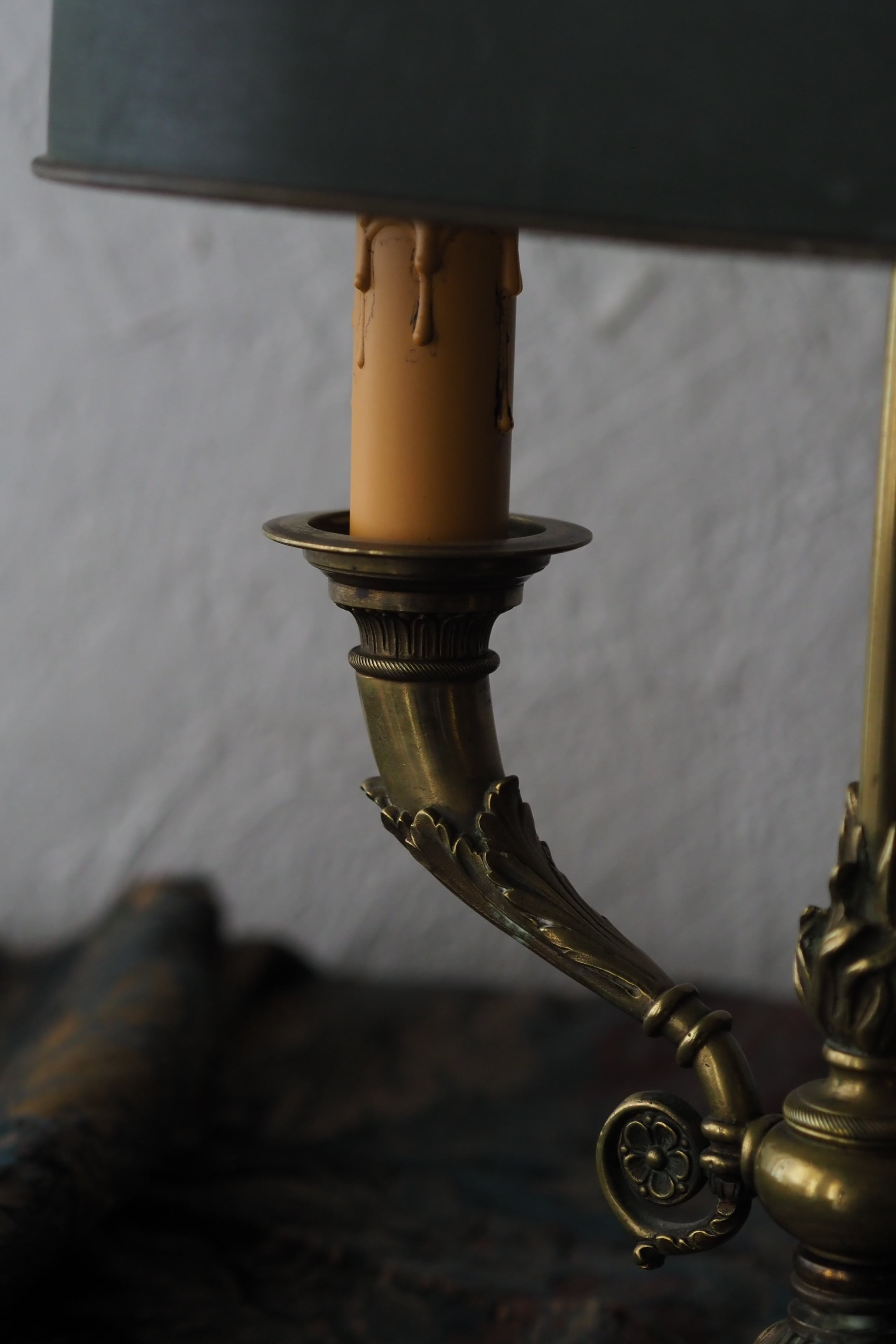 フランス ブイヨットランプ-antique french stand lamp | アンティーク