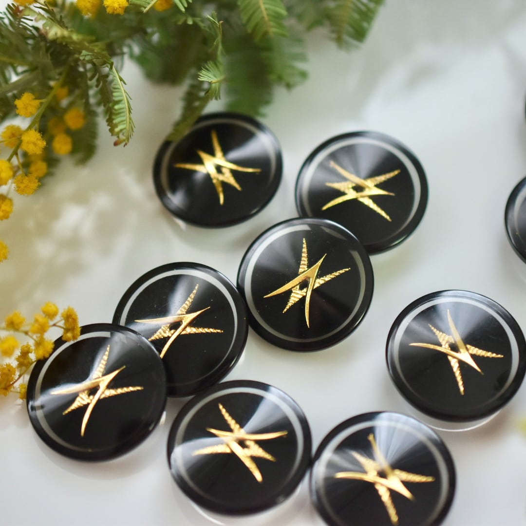 ゴールドクロス×ブラック 23㎜