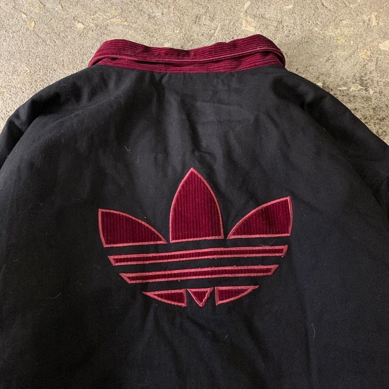 90s adidas fireman pattern coat | What'z up