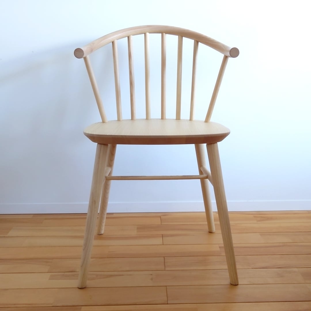 イタリア Fantastico "ONDA CHAIR" ナチュラル 田渕智也 IDEE取扱い