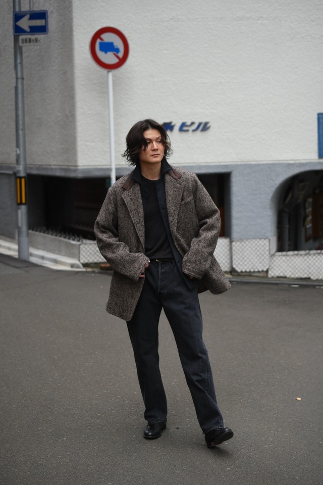 CIOTA / New Straight 5 Pocket Pants (M.Black)