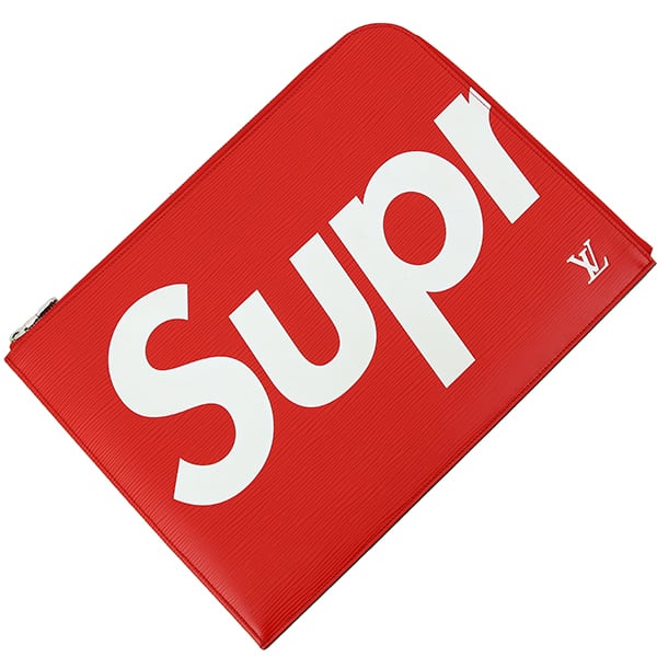 新品・未使用］LOUIS VUITTON SUPREMEコラボ クラッチバッグ 美味い