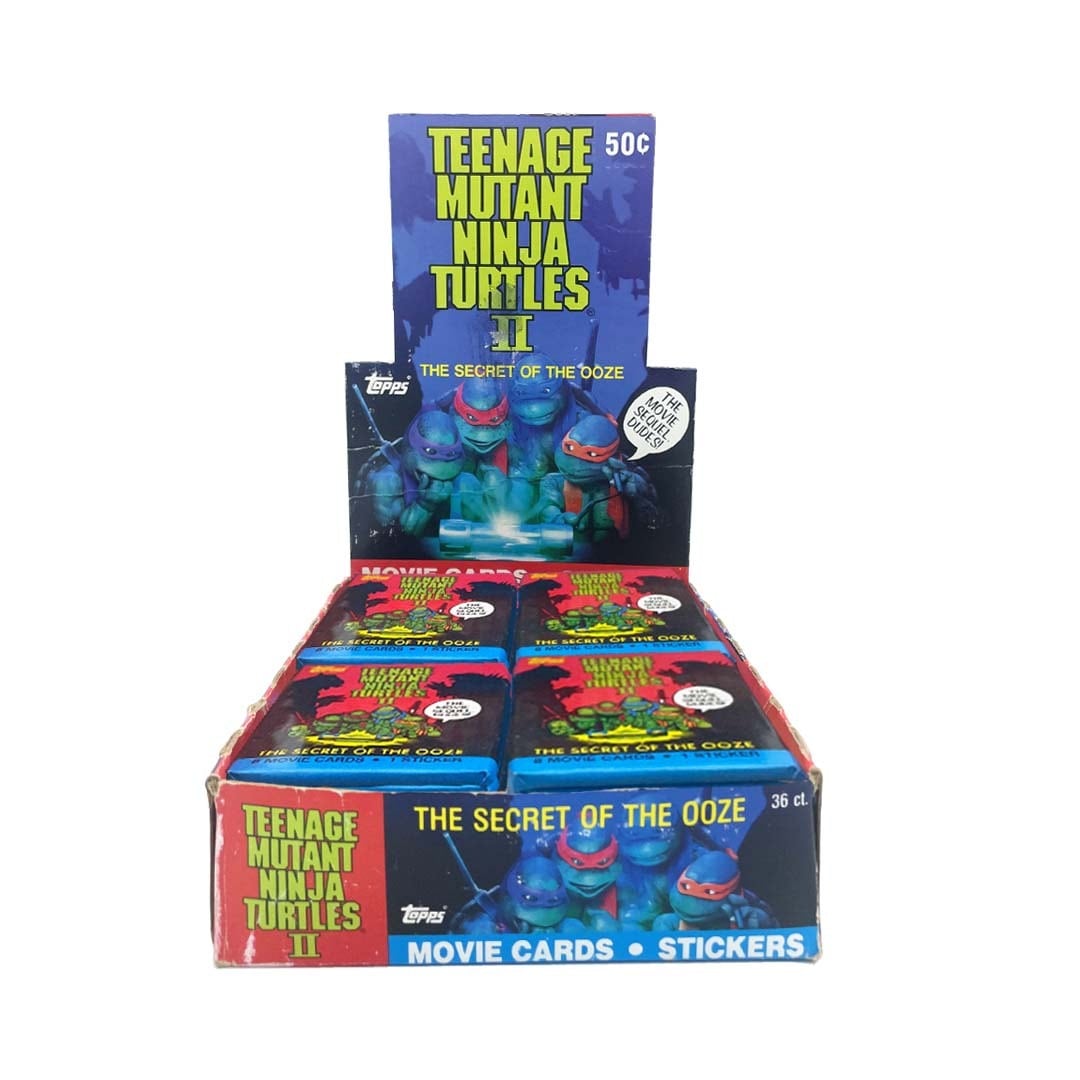 TMNT2 Movie Cards Topps 3set 1990