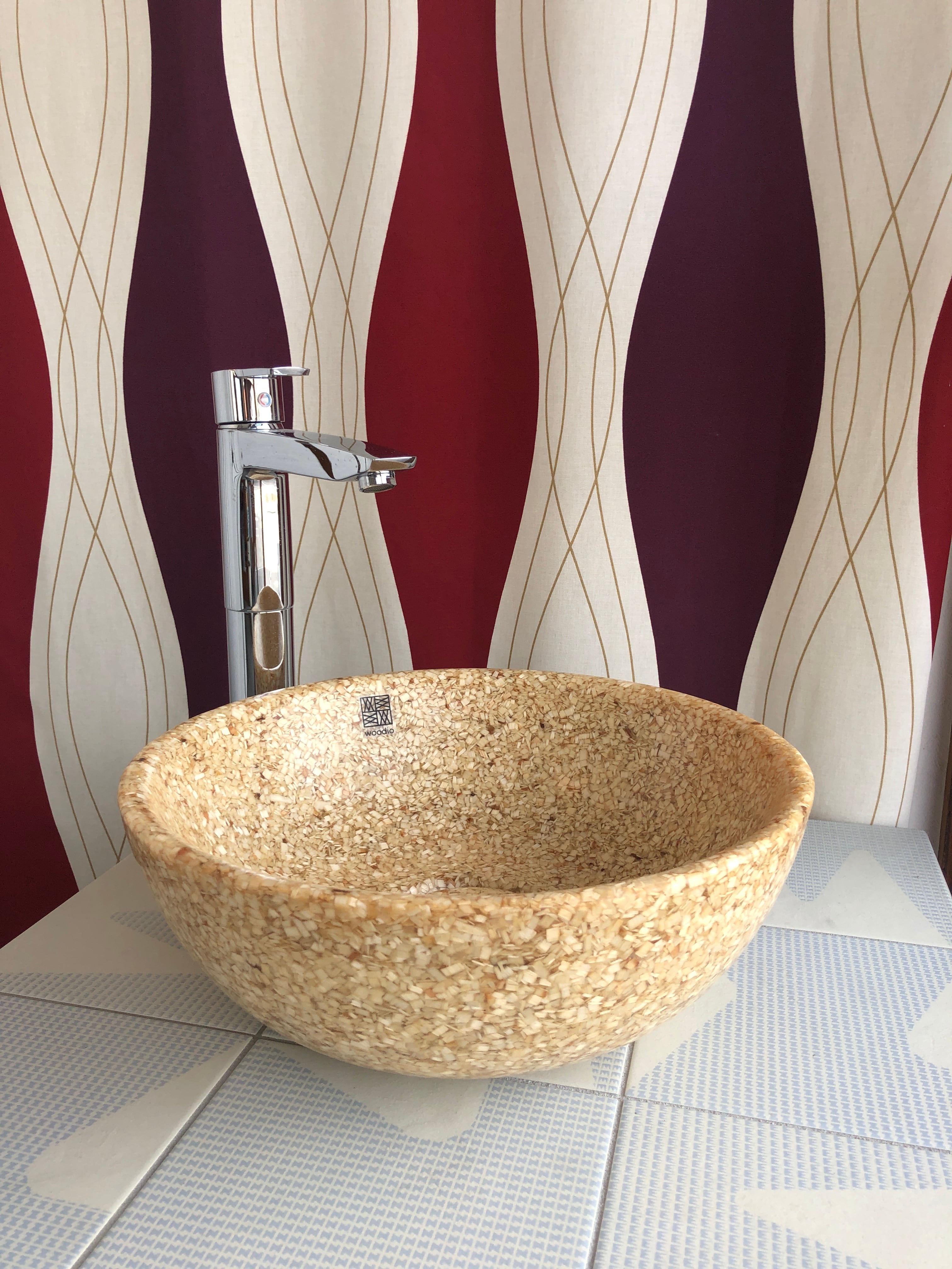 woodio フィンランド製洗面ボール丸型40 | FIKA DECOR