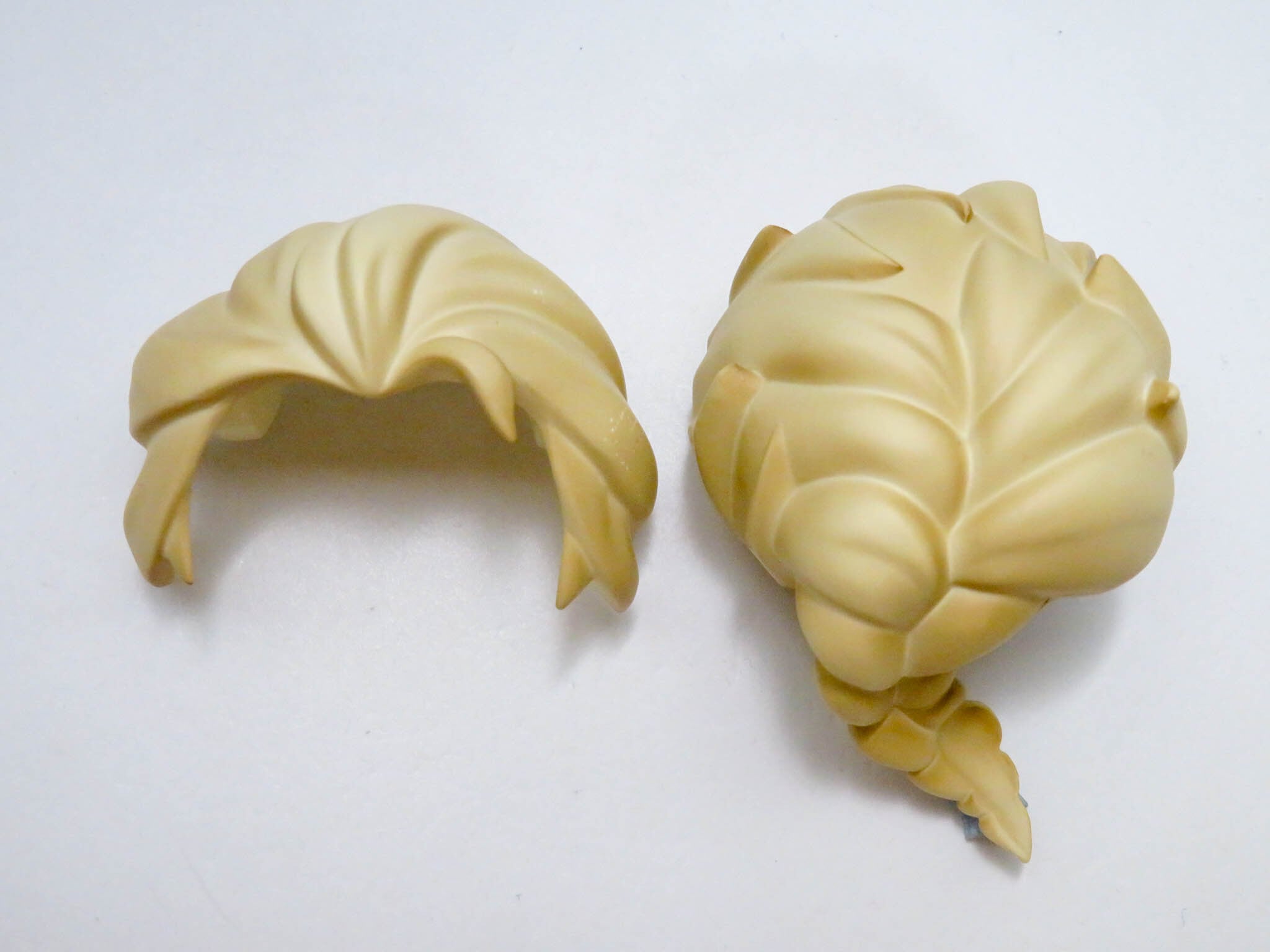 再入荷(A−ランク)【475】 エルサ 髪パーツ ポニーテール ねんどろいど