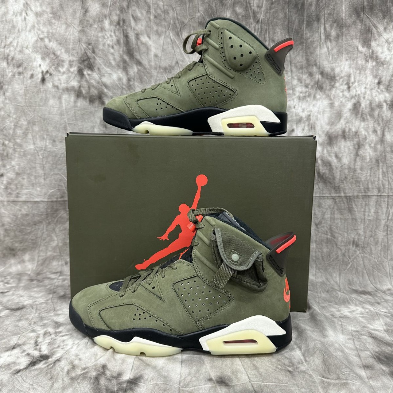 26.5cm jordan6 嵌め トラビススコット travis scott
