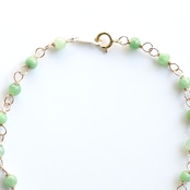 翡翠眼鏡留めブレスレット 緑 jade jadeite A貨翡翠  jd_br1000_g