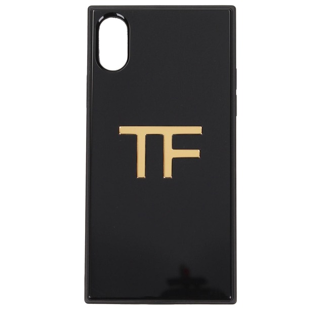 TOM FORD トムフォード メンズ iPhoneケース プレキシガラス ブラック