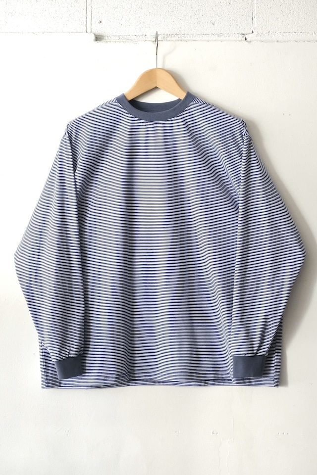 N.O.UN DELTA L/S　Blue,Camel