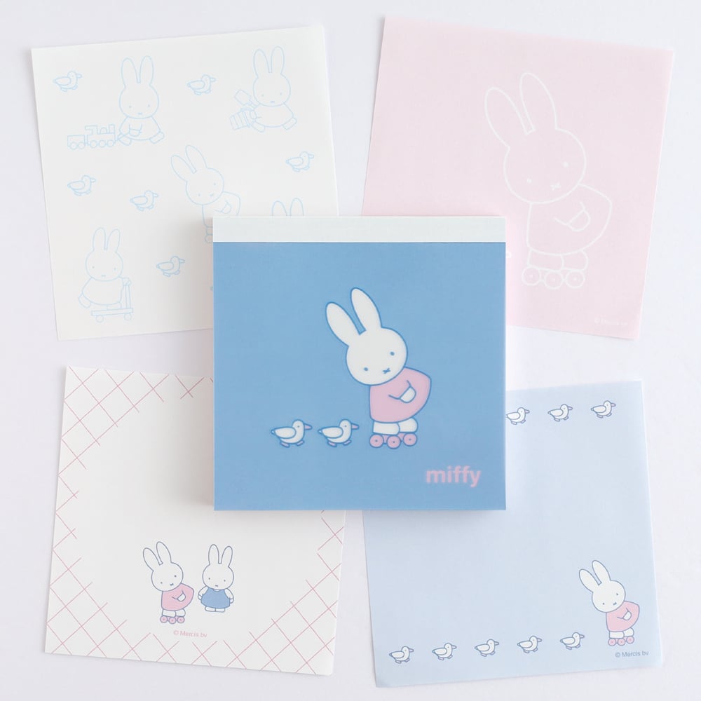 miffy×グリーンフラッシュ friends メモパッド・スクエア ME02