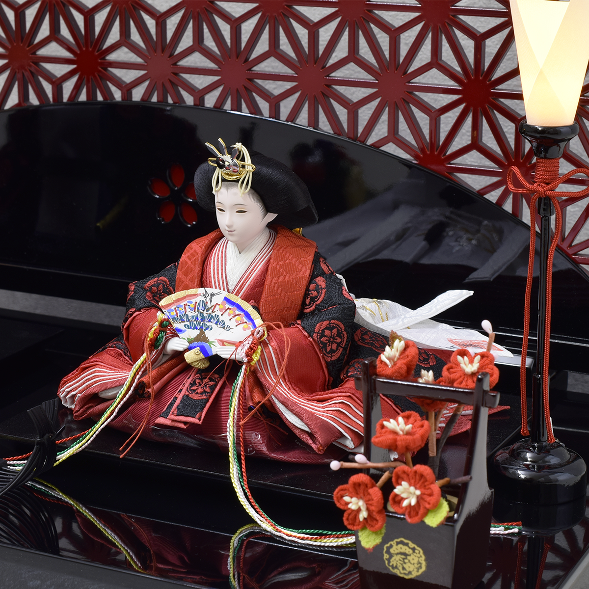 雛人形 親王飾り【紅葉】Kureha |二世 三宅玄祥|京人形 雛人形 親王飾り【紅葉】Kureha |二世 三宅玄祥|京人形