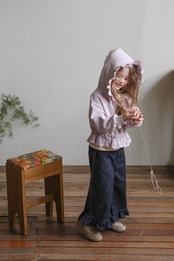 韓国子供服 / 26Autumn / 〖取寄〗puella FLO / シャシャデニムパンツ/ キッズ服 / 女子服 *90~140*