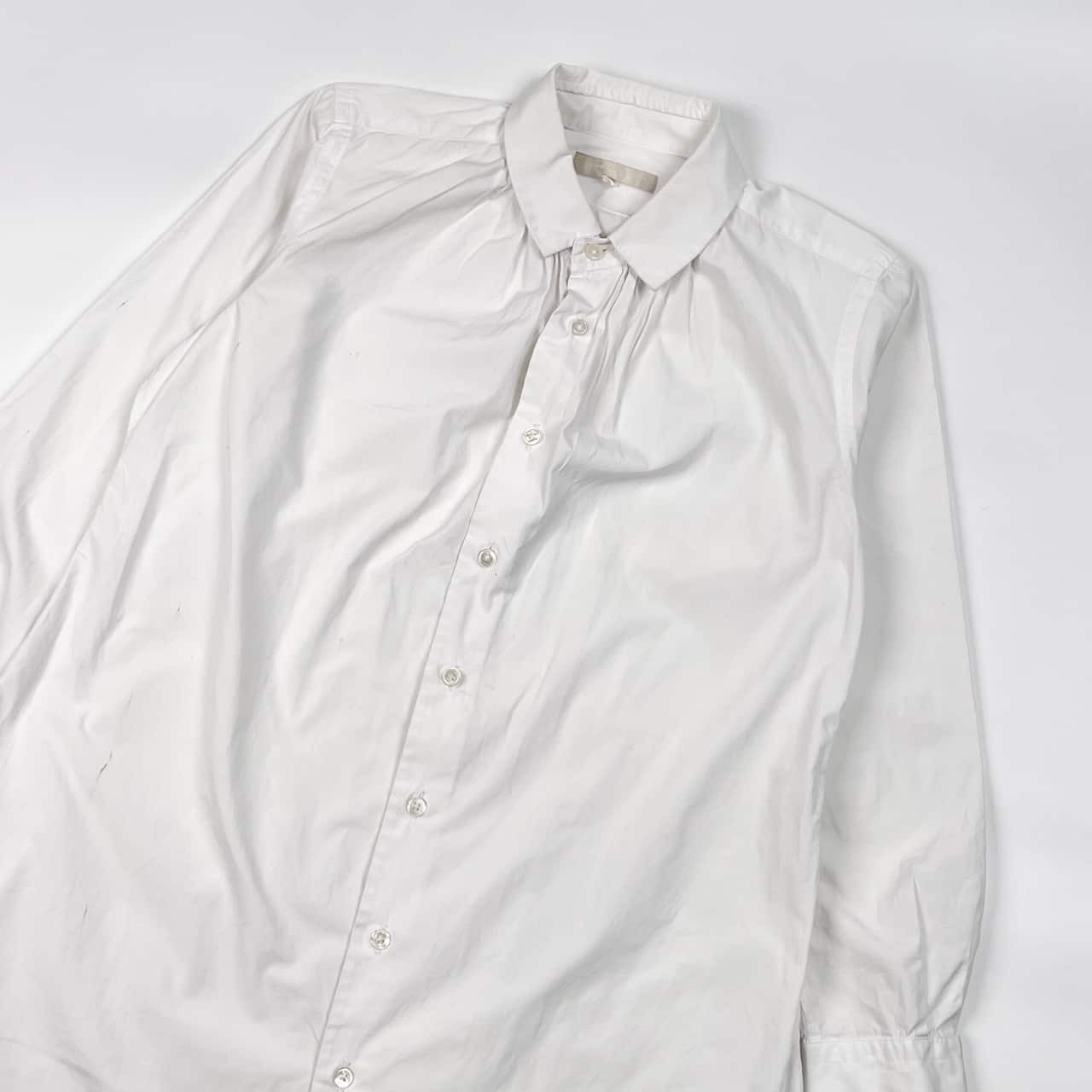 MORIKAGE SHIRT KYOTO モリカゲシャツ 長袖シャツ S/ホワイト レディース