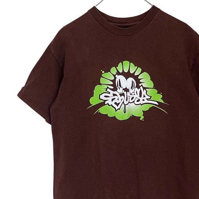 supreme シュプリーム Tシャツ センターロゴ プリントロゴ 絵画 | 古着 