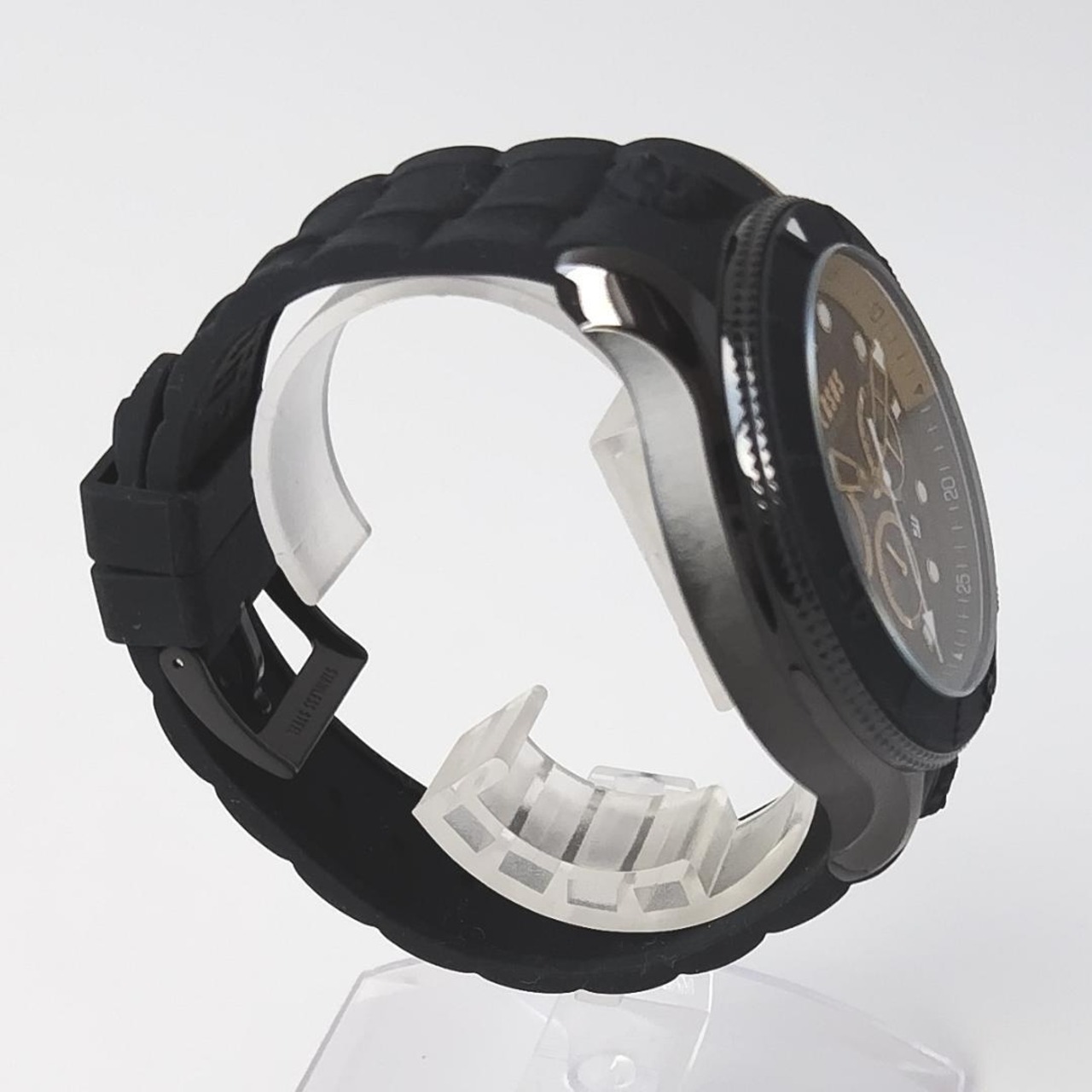 VERSUS VERSACE VSPVV0320 新品メンズ腕時計ブラック黒ゴールドクロノ 