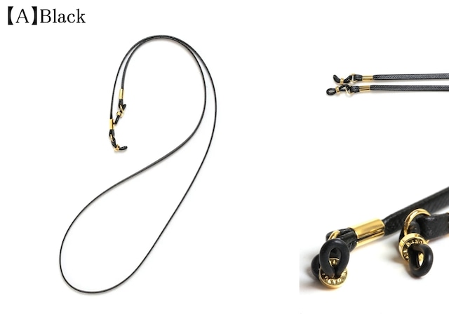 DIFFUSER 牛革 グラスコード シンプル SG1169 ディフューザー メガネ チェーン ストラップ カウレザー 国産 日本製-2枚目