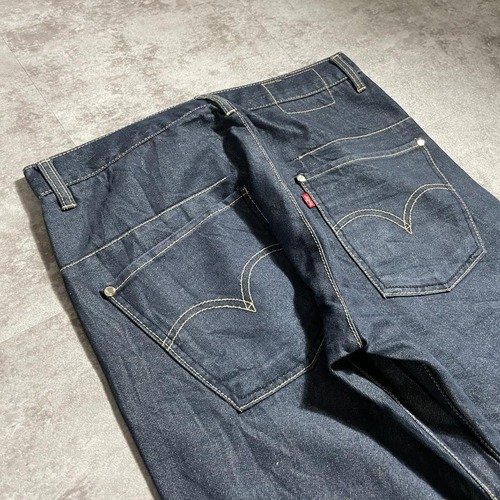 【W34 L32】europe levi's blue engineered 詳細写真8