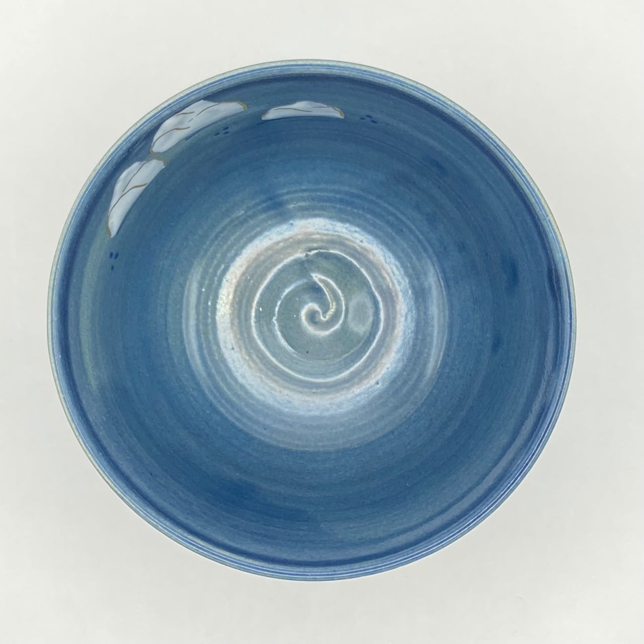 新品】茶碗 紺釉 ペンギン 東山深山 紙箱入 | 茶道具 錦玉堂
