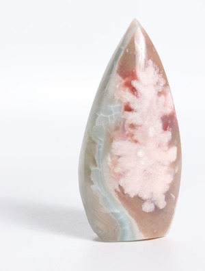 GREEN CHERRY BLOSSOM AGATE