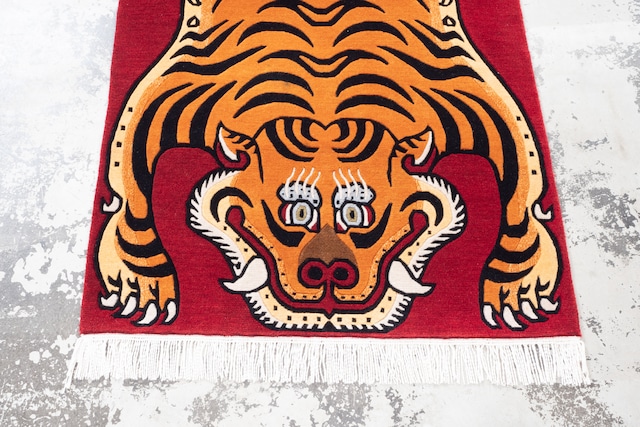 Tibetan Tiger Rug 《Mサイズ•プレミアムウール253》チベタンタイガーラグ