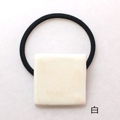 しかく　ヘアゴム