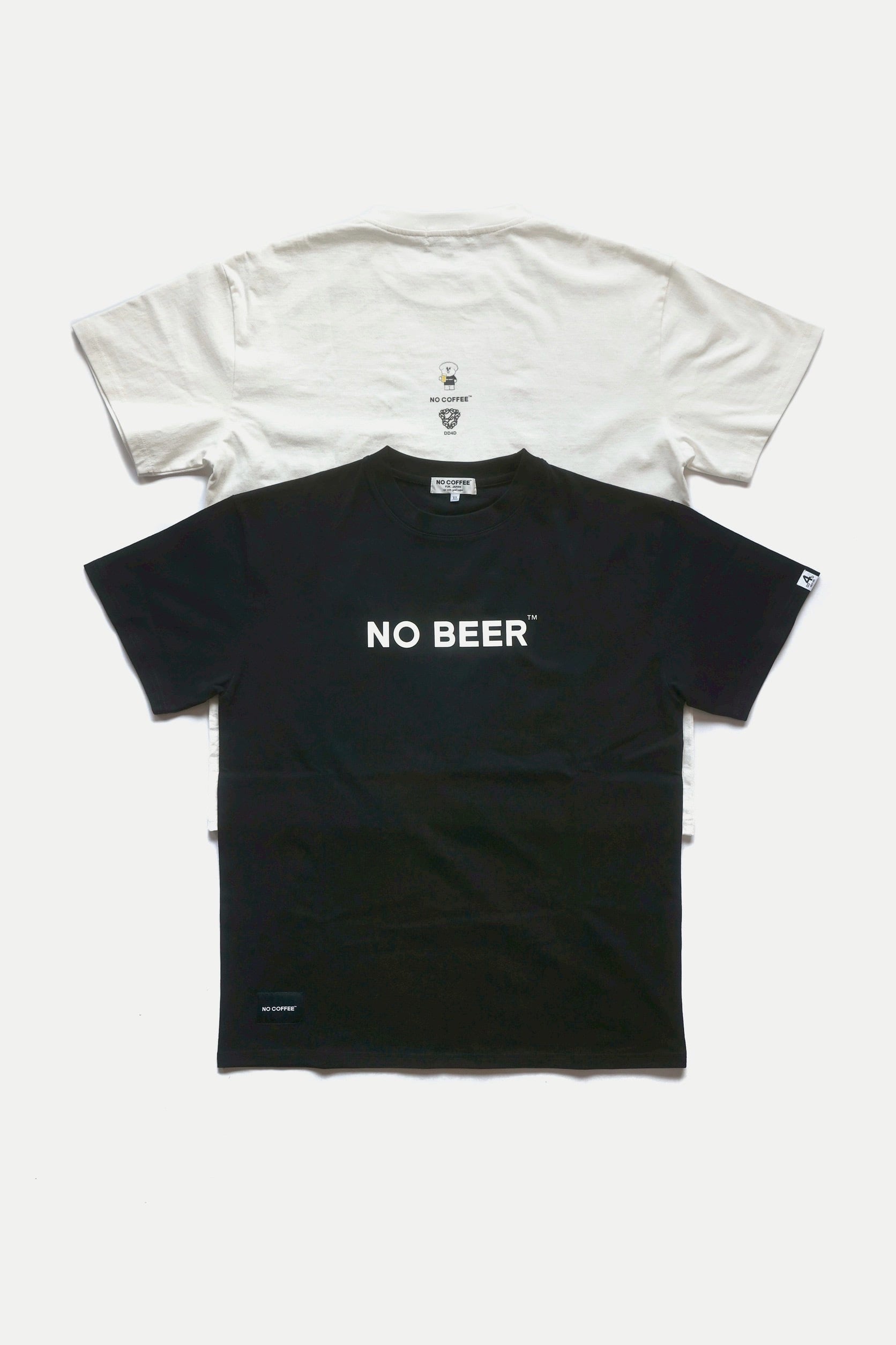 NO COFFEE 半袖モックネックシャツ サイズXL 1b9b92891cb43acc1ea1bb7d299d22