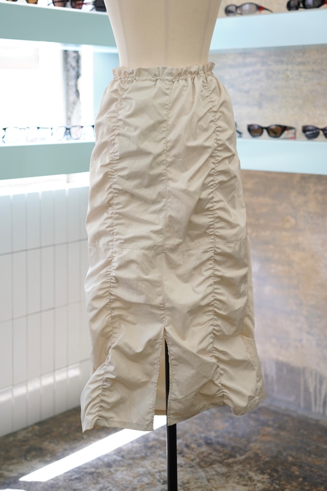 GATHER LONG TIGHT SKIRT