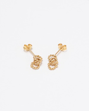 "NEW"  Ripples Post Earrings Small 3links