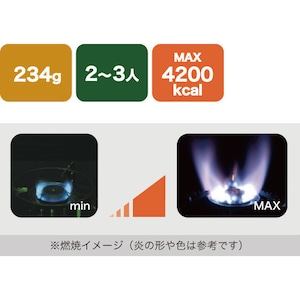 EPIgas(イーピーアイ ガス) SPLIT STOVE ストーブ 小型 ガスバーナー コンロ ゴトク 携帯